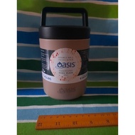 Shell X Oasis Stainless Steel Food Flask 480 ml lunch box food container takeaway Eco friendly