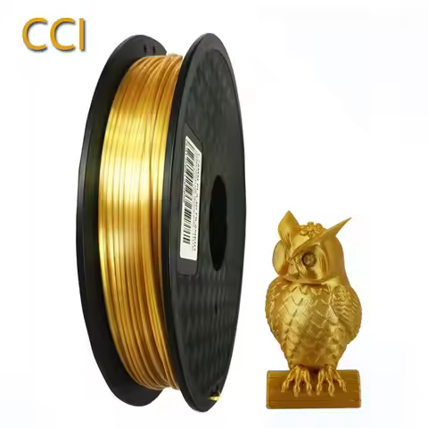 Silk PLA 3D Printer Filament 500g 1.75mm Silky Gold 0.5kg 3D Pen Printing Filament Rich Luster Metal