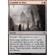 MTG : Crumble to Dust BFZ Played Cond. MTG Red