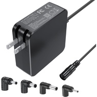 Pengecas Laptop 65W 45W 33W Serasi dengan Asus dengan 4 Penyambung Bulat (3.0x1.1mm, 4.0x1.35mm, 4.5