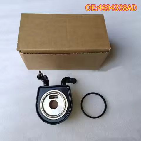 Cooler Engine Oil High quality New For 4694338AD Engine Oil Cooler For 2001-10 3.3l 3.8l 4694338AC 4