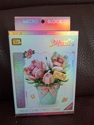 LOZ 微型積木 Micro block 花