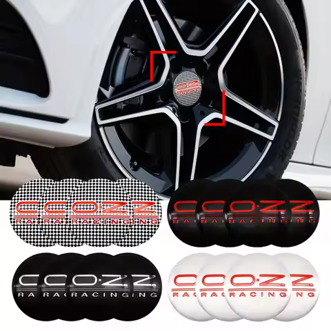 4Pcs/set 56mm For O.Z OZ Racing Logo Car Wheel Hub Center Cap Covers Badge Emblem Sticker Auto Styli