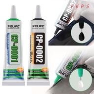 FEPS Repair Border Glue, Transparent Black 50ML 15ML Universal Adhesive, Traceless CP-0001 CP-0002 L