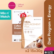 [Mix n’ Match] KITSUI Meal Replacement Plus (KMRP) + KITSUI Coffee Xslim Shapez