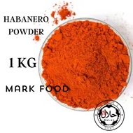 Habanero Powder Mexican Chili 1KG 墨西科 辣椒粉 Mexico Habanero Chili Powder Habanero Pepper