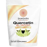 Samsara Herbs Quercetin 98%+ Pure Extract Powder (8oz/226g) - Equal to 452 x 500mg Capsules