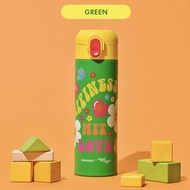 Glasslock x Wiggle One Touch Tumbler / แก้วเก็บอุณหภูมิ แก้วเก็บความเย็น