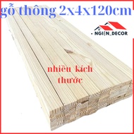 Cheap Pre-planed Pine Wood Slats, 2cm x 4cm Thick x 1m2 Long, Sawn Pine Wood Slats Used as Decorativ