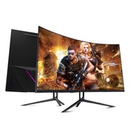 24 Inch Gaming Curved Monitor Pc LCD Smart Monitor Desktop Cpu Computer Monitor,Pc Gamer Complete