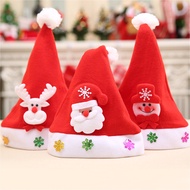 คริสต์มาสซานตาหมวกสำหรับผู้ใหญ่เด็ก,ตุ๊กตาซานตาหมวก,Unioomph กำมะหยี่ C Omfort คริสต์มาสวันหยุดหมวกสำหรับคริสต์มาสปีใหม่เทศกาลพรรคซัพพลาย (หนึ่งขนาดเด็กมนุษย์หิมะสีแดง)