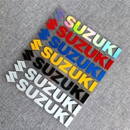 Suzuki Motorcycle Sticker SUZUKI Electric Scooter Laser Reflective Block Scratches GSX Motorcycle Waterproof Sticker