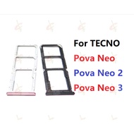 Sim tray for tecno pova neo 2 3 5 LE6 LE6n LG6n LH6n LE6j