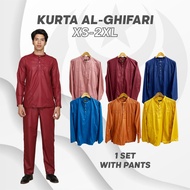 Kurta Al-Ghifari 1set - 6 Warna XS-2XL
