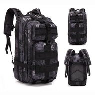 28L Travel Tactical Backpack Large 3 Day Assault Pack Molle Bugout Bag Rucksack for Hiking Treeking