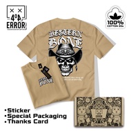 KATUN ERROR404 Western Bone Coksu Kaos Tshirt Distro Combed Cotton 20s Short Sleeve Men Women