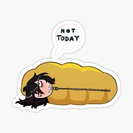 Not Today Shota Aizawa (My Hero Academia) Sticker