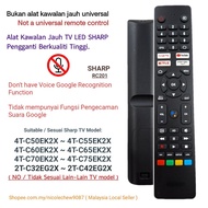 Sharp android LED TV Replacement Remote Control RC201 Suitable EK2X & EG2X ( Without Voice function 