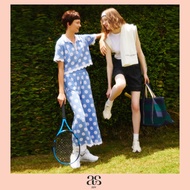 [asv aw21] Polka Dot Knit Pants กางเกงผู้หญิง ขายาว ผ้าทอลายจุด