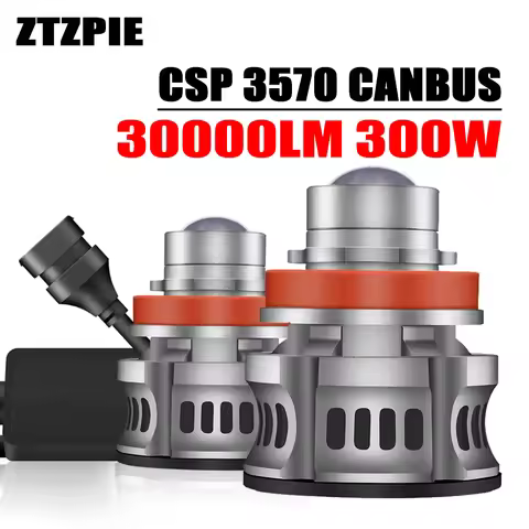 ZTZPIE H7 h11 Laser Fog Lamp Car LED Lens Fog Lamp High And Low Beam Integrated lamp 9005 9006 Fog L