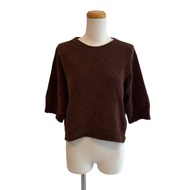 IENA Sweater Knit brown Direct from Japan Secondhand