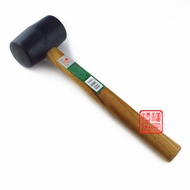 Power Tool Wooden Handle Rubber Hammer Black Hard Rubber Hammer Black Rubber Hammer Wine Bottle Hamm