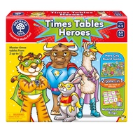 Orchard Toys Moose Games Times Tables Heroes. an exciting Multiplication Game, Superhero Play. for A