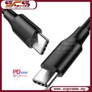 100w PD 5a Fast Charging Type c to Type c Cable E-mark Mac Book/ Fast Charging Type C to Type C Cabl