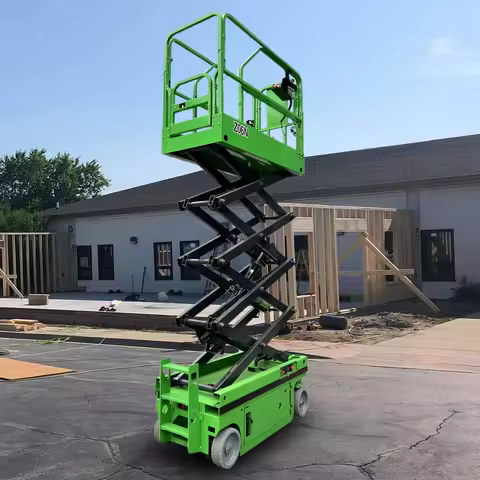 Factory Price 4-16m Self Propelled 1T 2T Capacity Electric Mobile Scissor Lift Hydraulic Lifting Sca