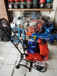 Stamper kodok PRO-QUIP plate compactor+Mesin penggerak HDI 7.5HP by HYUNDAI