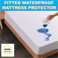 Waterproof Mattress Protector (Fully Fitted) Bed Protector Cover