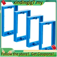 【】4Pcs 1/2Inch Single Gang Outlet Box Extender,Electrical Outlet Extender Receptacle Extender Outlet