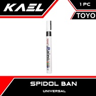 Spidol Ban TOYO Paint Maker Permanen Mewarnai Ban Motor Mobil Warna Biru Emas Hijau Kuning Merah Ora