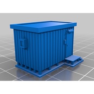 Telstra country exchange building diorama