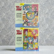 全新日版 Tenyo Tom and Jerry 砌圖108塊 (18.2x25.7cm) 湯姆貓與傑利鼠 海報畫集 2026 Made in Japan 另有多款迪士尼Disney 砌圖 拼圖 pu