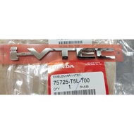 ORIGINAL HONDA JAZZ GK5 2014~2019 T5A REAR EMBLEM IVTEC LOGO " I-VTEC  "