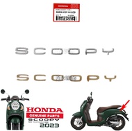 Emblem cover body scoopy timbul new k2f 2021-2023 Original AHM