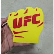 Fight Glove UFC 3D Logo Or Fridge Magnet