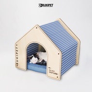 Kandang Kucing Anjing Besar Bahan Kayu Bentuk Rumah - BUKIPET CAT HOUSE