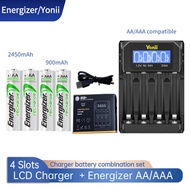 New Energizer AA NiMH rechargeable  Energizer USB 4-slot independent charging charger double a batte
