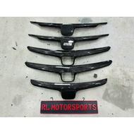 Honda civic FD FD2 FD2R 2006 - 2011 Carbon mugen RR type R front grill canard grille cover lip bodyk
