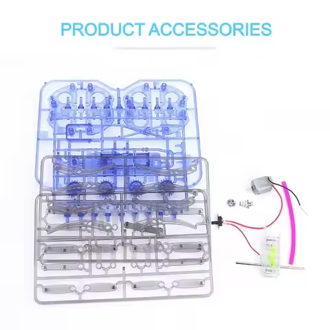 Educational Robotic Spider Battery Operated Movable Legs Electric Robot Spider No Soldering Required