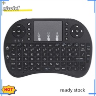 NICO I8 Air Mouse Wireless Remote Keyboard Portable Wireless Keyboard With Adjustable DPI Touchpad Keyboard Comfortable