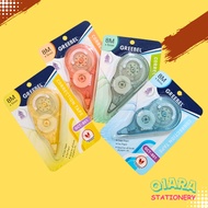 Grebeel GCT-801 Correction Tape 5 mm 田 8 m – Transparent & Pastel