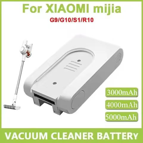 NEW 25.2V Rechargeable Lithium Ion Battery Pack 3000mAh for Xiaomi Mijia G9 G10 Wireless Vacuum Clea