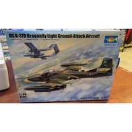 Trumpeter 02889 A-37B Dragonfly Light Ground-Attack Aircraft 1/48
