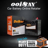 DELKOR NS40 | NS40ZL | DF40AL (MF) - 40AH - Car Battery - KIA Picanto BYD Atto 3 PERODUA Myvi, Axia