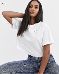 Nikelab white oversize tee