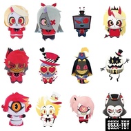 Hazbin Hotel Alastor 3 Vees Husk Angel Christmas 10cm Plush Keychain Gift Creativity for Kid Stuffed