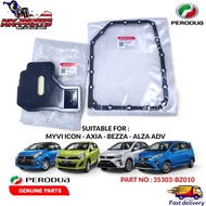 PERODUA Axia Bezza 4AT Auto Transmission Filter & Gasket Set (35303-BZ010 / 35303-B0010)